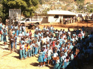 MTM school has grown to over 1500 students, pre-school through high school. School fees of $25 a month are paid by sponsors' tax deductible donations.  If you are interesting in sponsoring a child at MTM Gramothe school, please reference the information on the website at mtmhaiti.com.